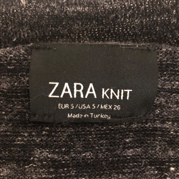 Zara Long Flowy Open Front Cardigan - Picture 2 of 10